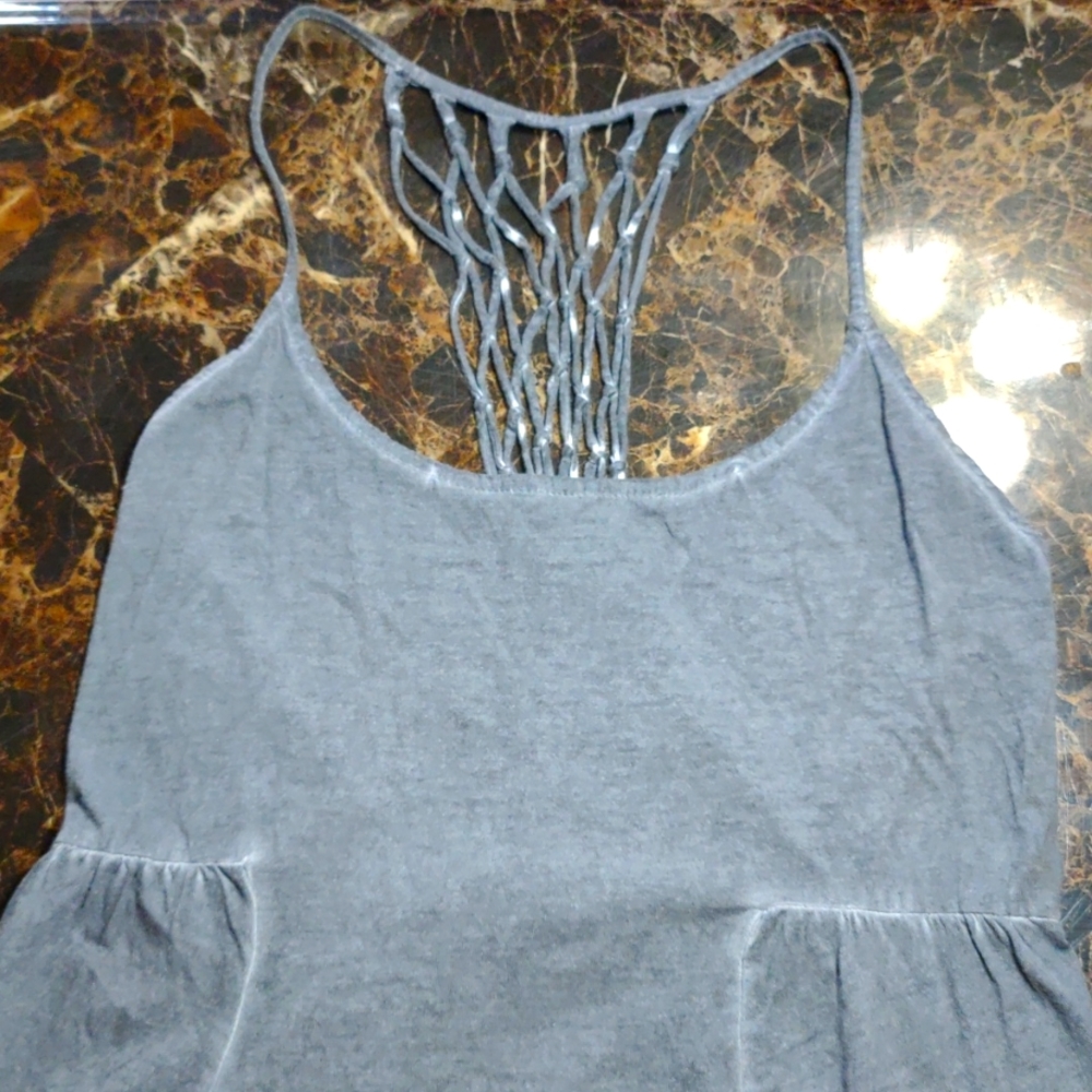 Beautiful Gray Size Medium Tunic/Dress